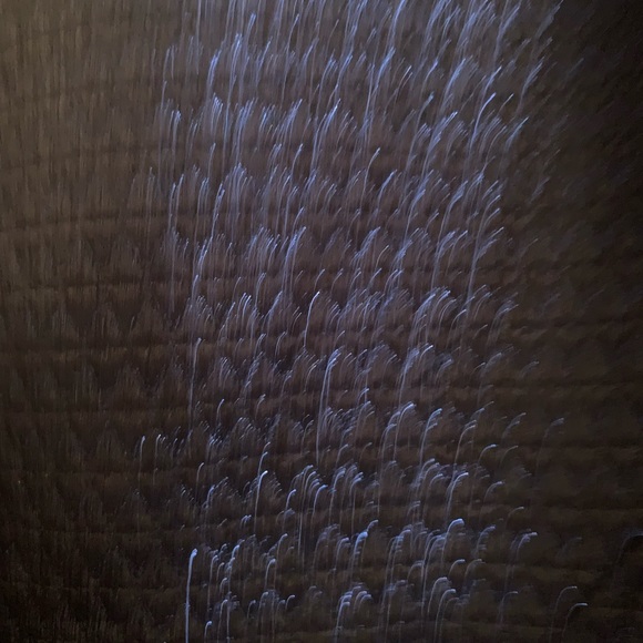 Polin blue bejeweled shimmery midi dress long sleeve size 38 - Picture 7 of 8